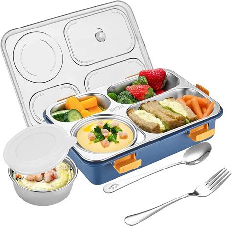 best stainless steel lunch box leak proof|blockhuette stainless steel lunch box.